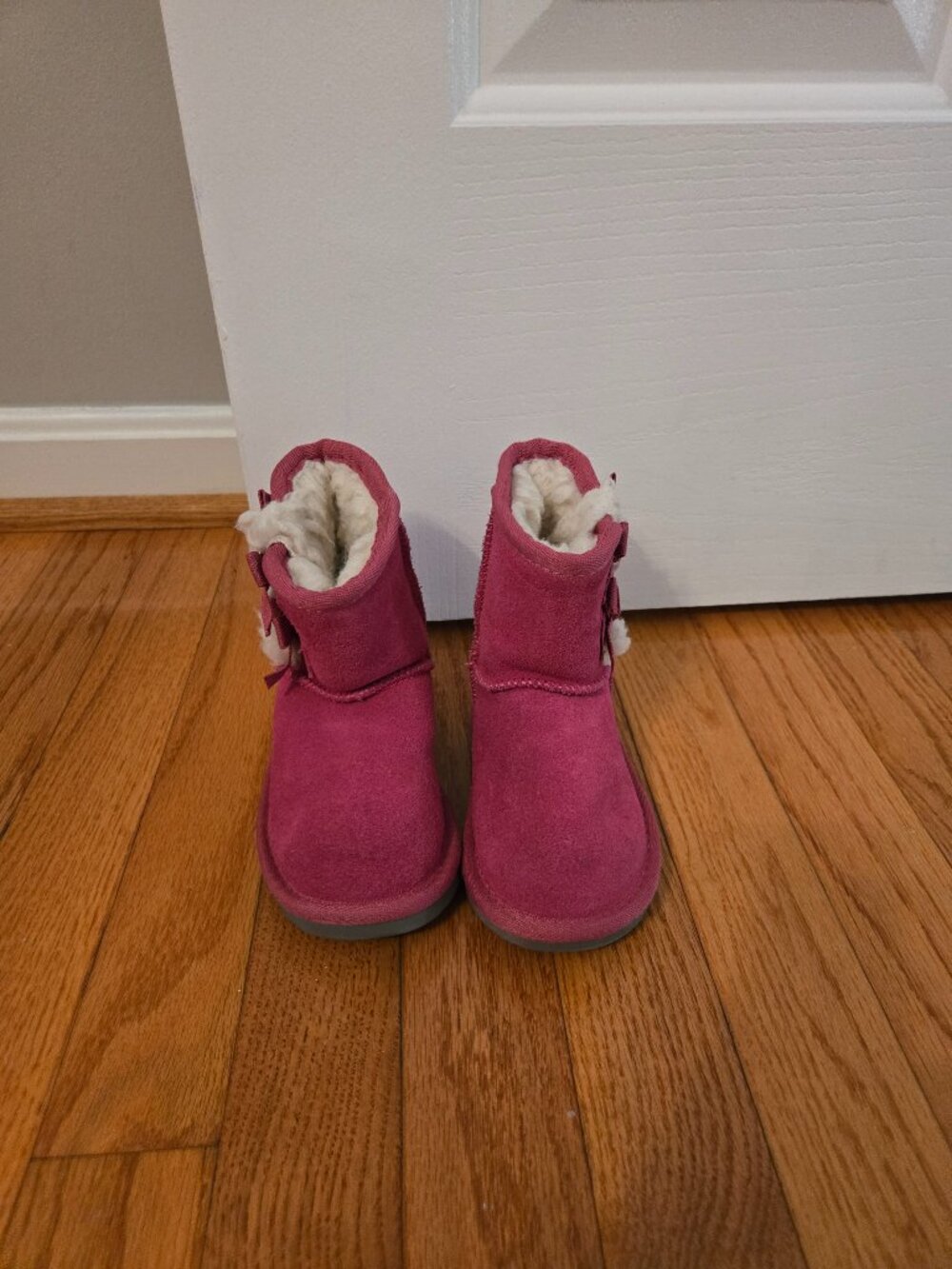 Girls size baby 5 pink Koolaburra by Ugg boots.